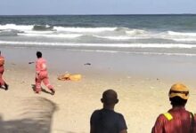 anak tenggelam di Pantai Monpera Balikpapan