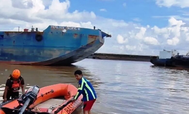pencarian orang tenggelam Sungai mahakam