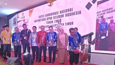 Rakornas Bapemperda 2024 di Berau