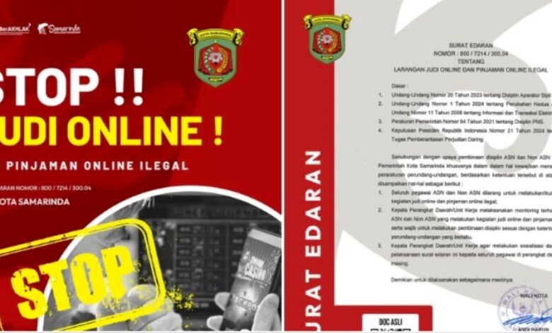 Larangan judi online ASN