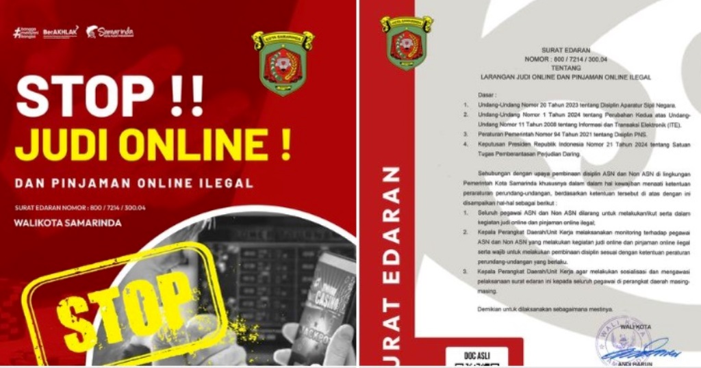 Larangan judi online ASN