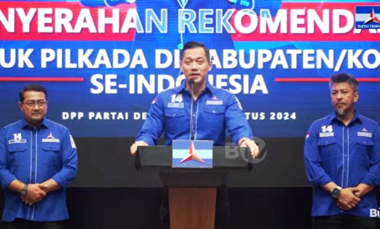 rekomendasi partai Demokrat