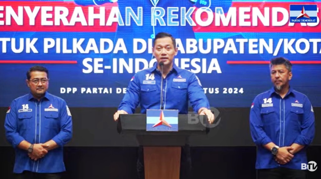 rekomendasi partai Demokrat