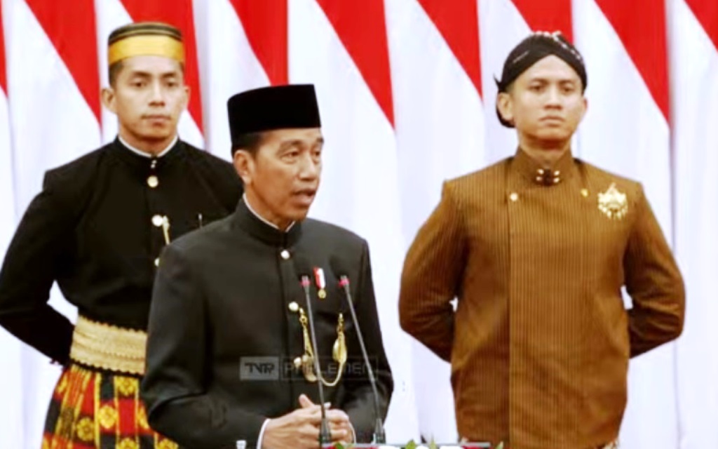 isi pidato kenegaraan presiden Jokowi