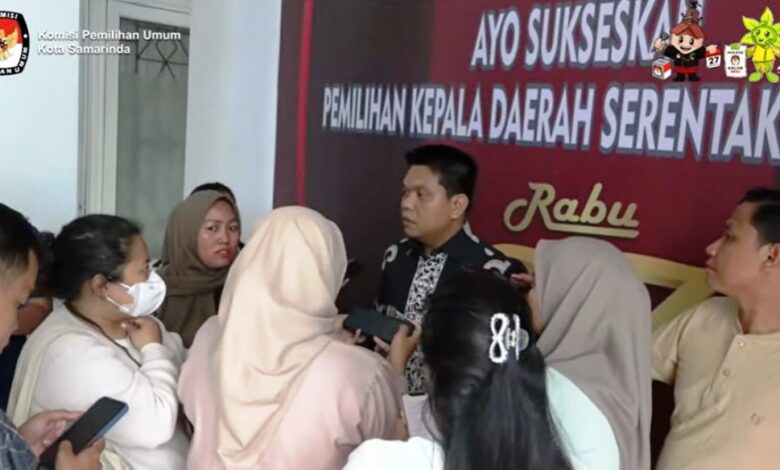 KPU Samarinda pendaftaran Pilkada