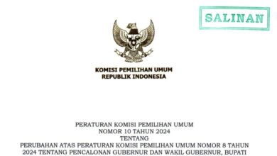 PKPU Nomor 10 Tahun 2024