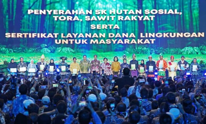 SK Hutan Sosial dan TORA