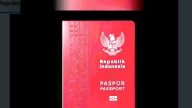 ciri paspor baru Indonesia