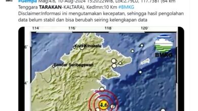 Gempa Tarakan