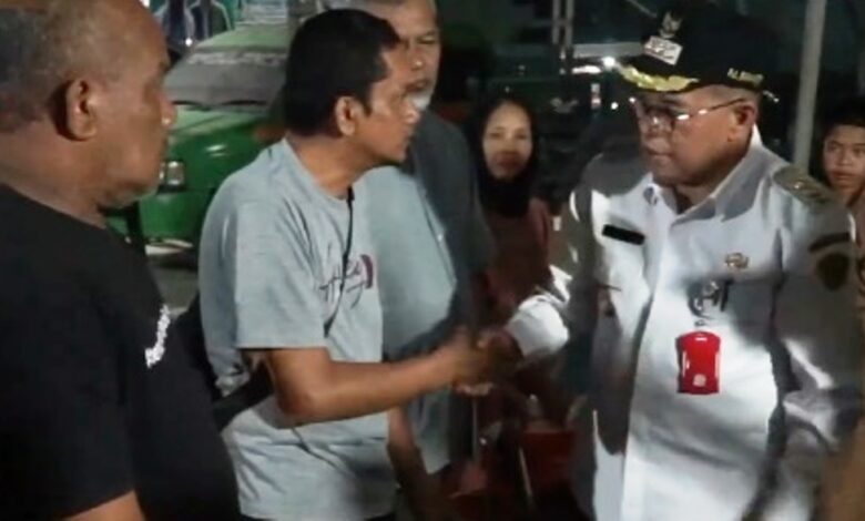 kebakaran pasar petung