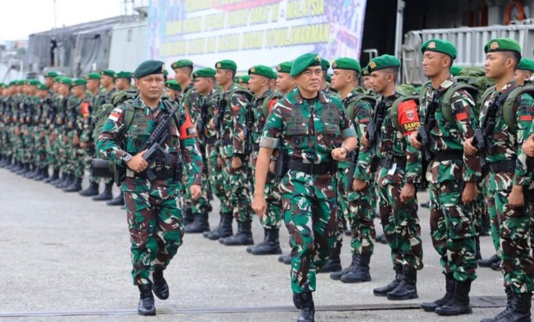 Satgas Pamtas RI-Malaysia