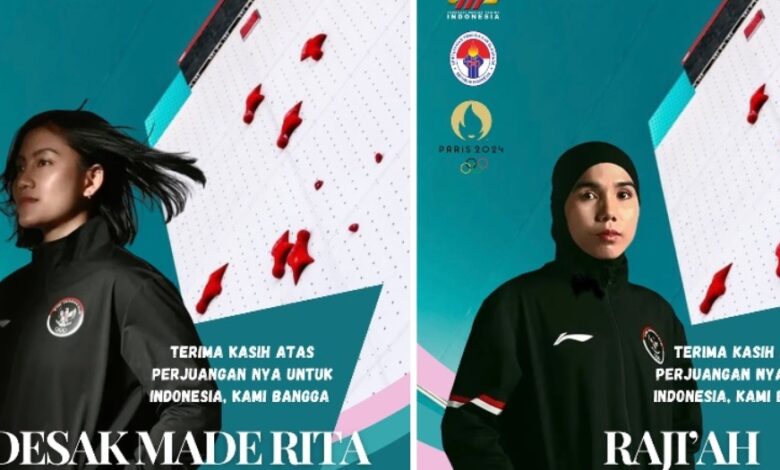 panjat tebing putri Indonesia