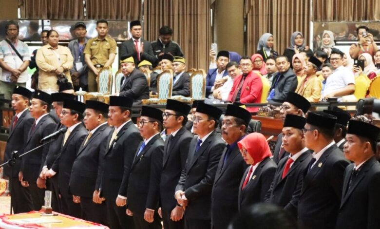 Pelantikan DPRD PPU 2024