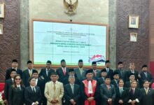 pelantikan anggota DPRD Kutai Barat