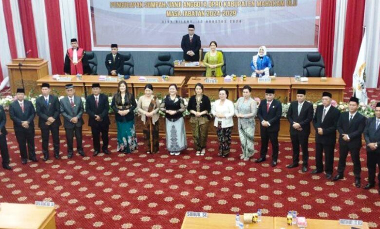 pelantikan dprd mahakam ulu