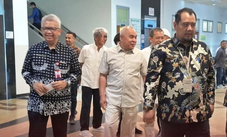 Isran Hadi pemeriksaan kesehatan