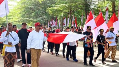 Bendera Merah Putih raksasa