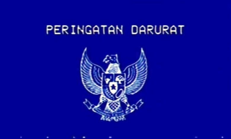 peringatan darurat garuda biru