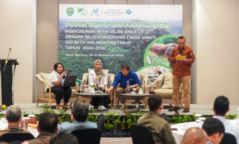 Peta Jalan ANKT Kaltim
