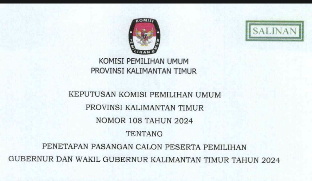 Pilkada Kaltim 2024