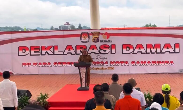 Deklarasi Pilkada Damai Samarinda