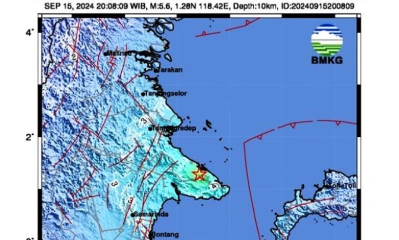 gempa Berau