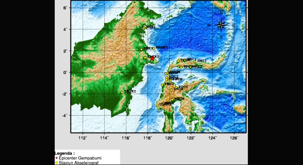 gempa berau kaltim