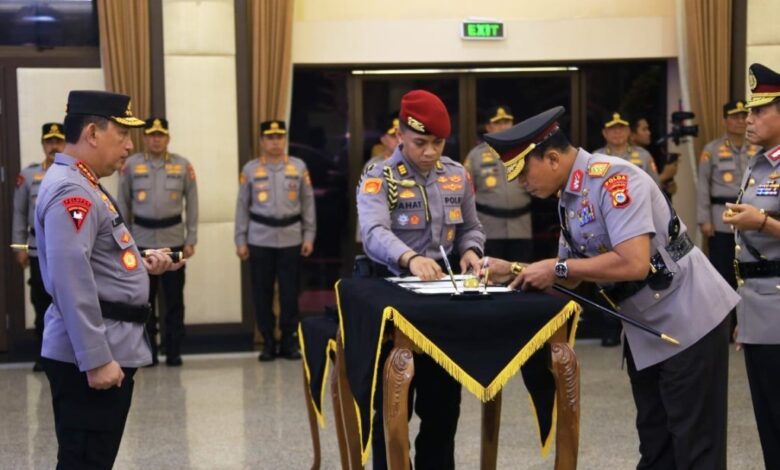 Pelantikan pejabat utama Polri