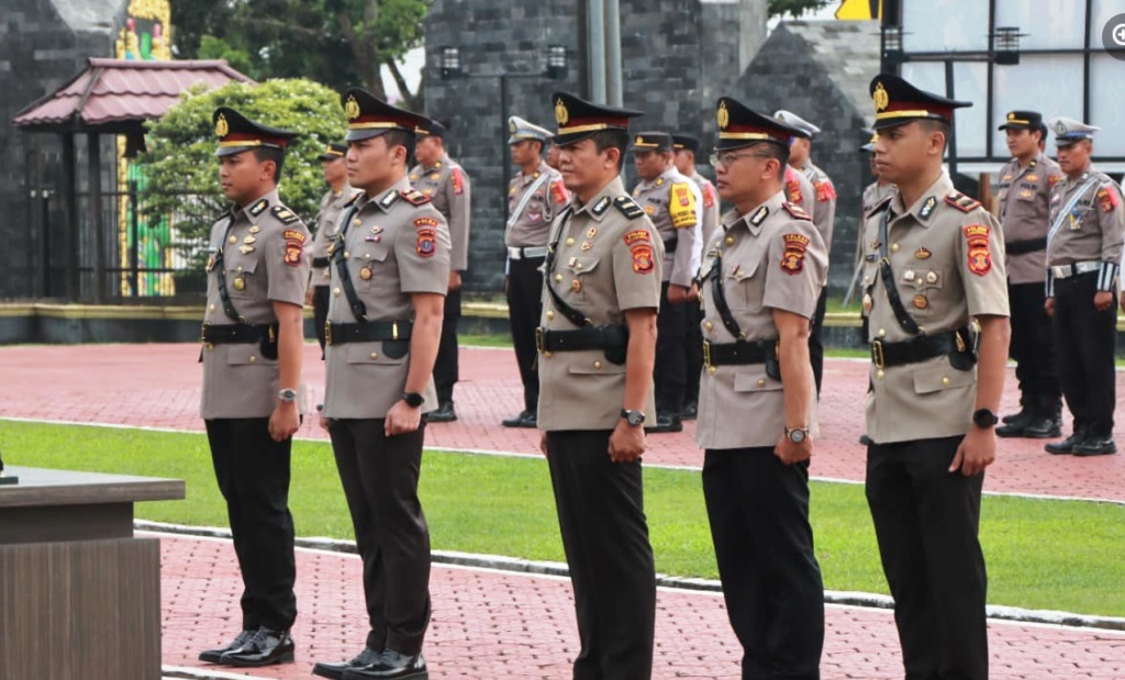 Sertijab kapolsek di Kutai Kartanegara