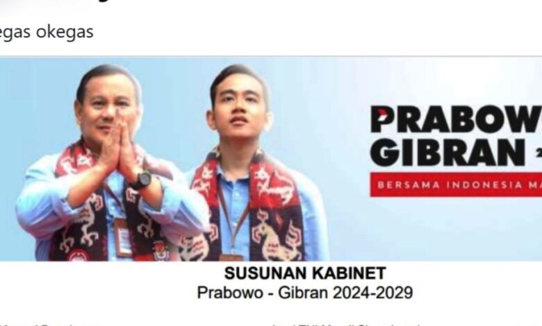 Kabinet Prabowo-Gibran
