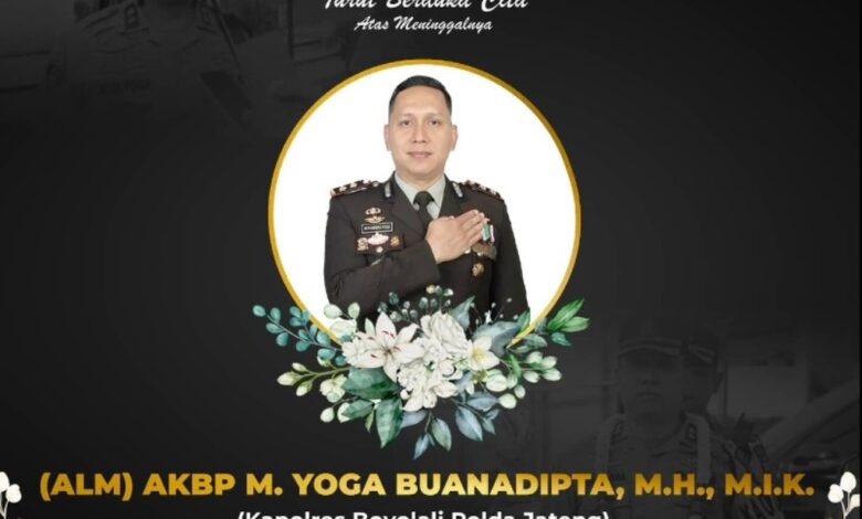 AKBP Muhammad Yoga meninggal dunia