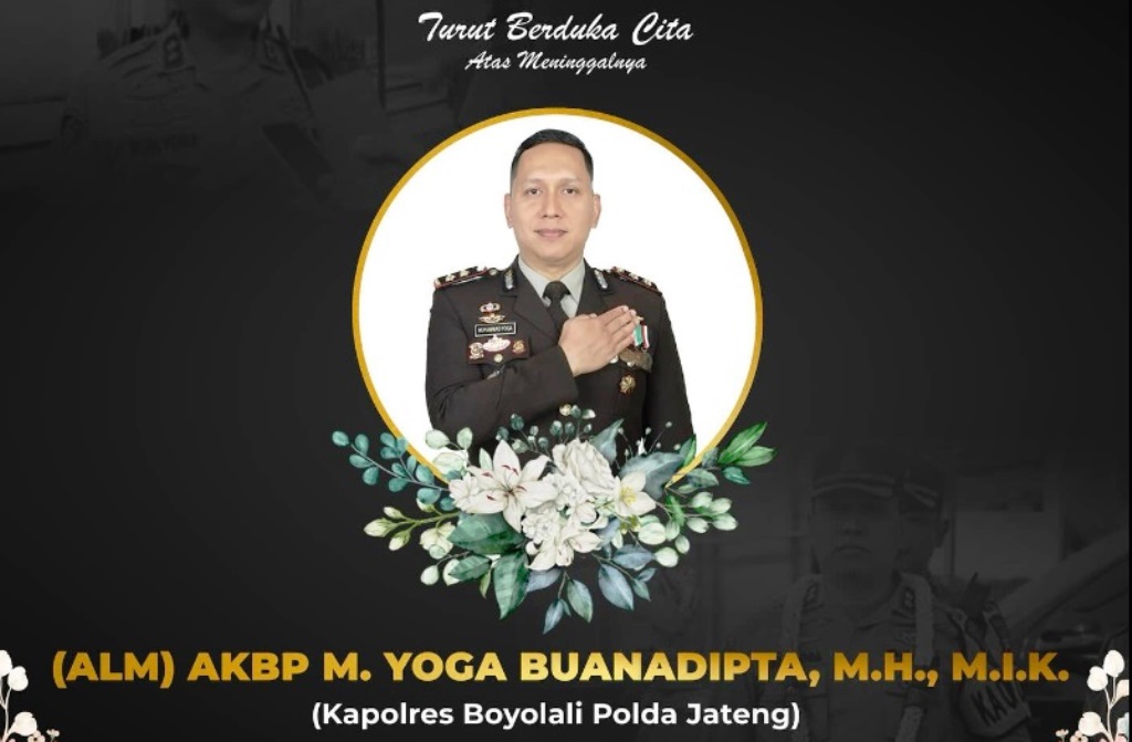 AKBP Muhammad Yoga meninggal dunia