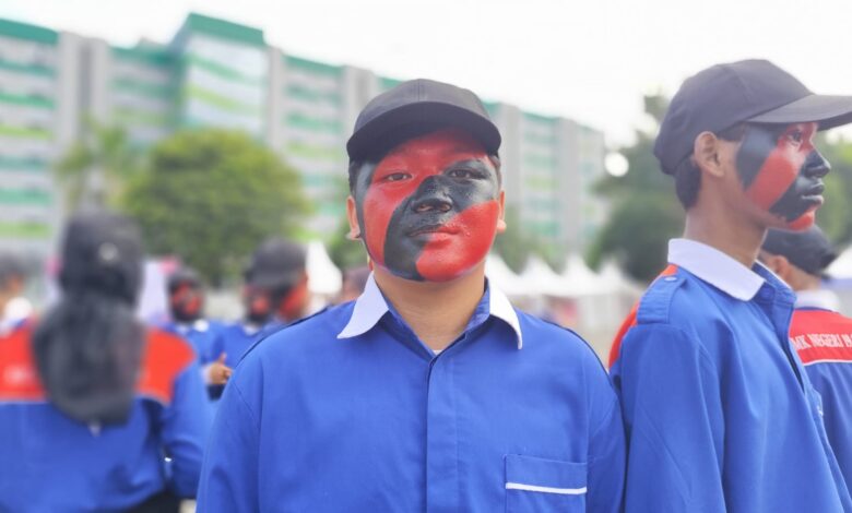 Muhammad Azriel Al Farrel Ramadhan (18), siswa kelas XII SMK Negeri 19 Samarinda.