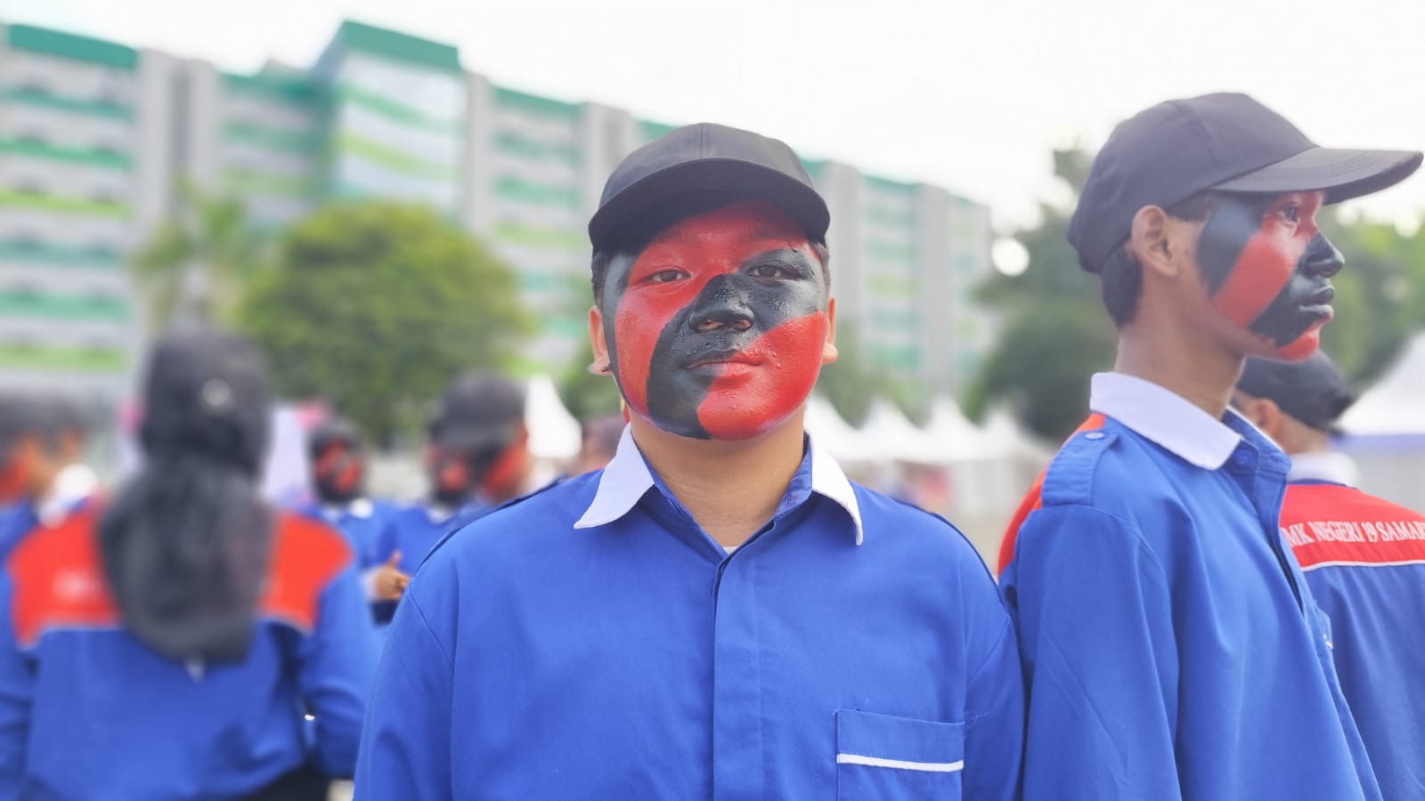 Muhammad Azriel Al Farrel Ramadhan (18), siswa kelas XII SMK Negeri 19 Samarinda.