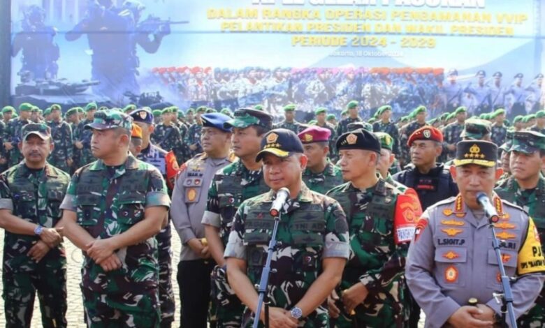 Pengamanan pelantikan presiden 2024