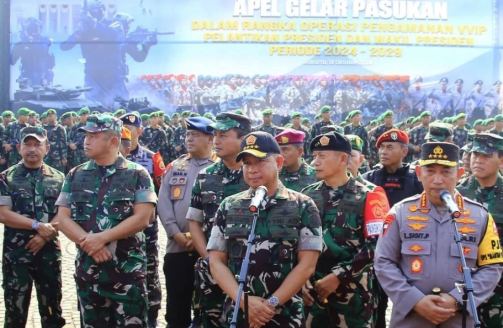 Pengamanan pelantikan presiden 2024