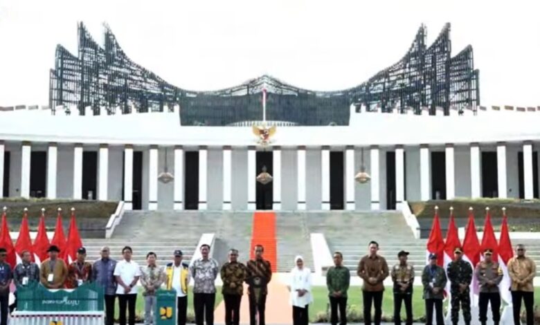 peresmian istana negara IKN