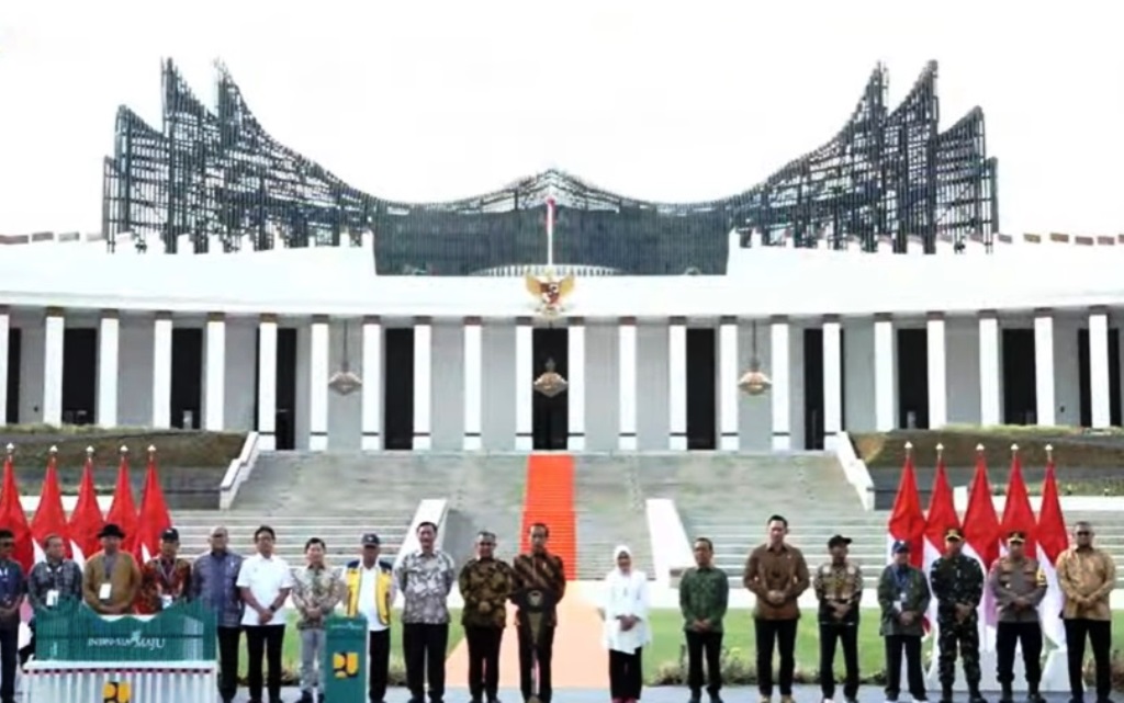 peresmian istana negara IKN