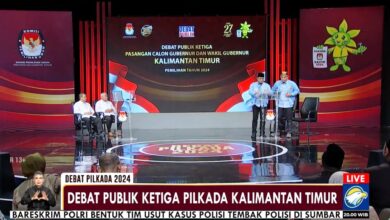 Debat Pilgub Kaltim 2024 terakhir