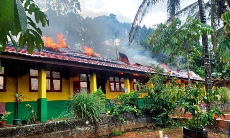 Kebakaran SMPN 5 Berau