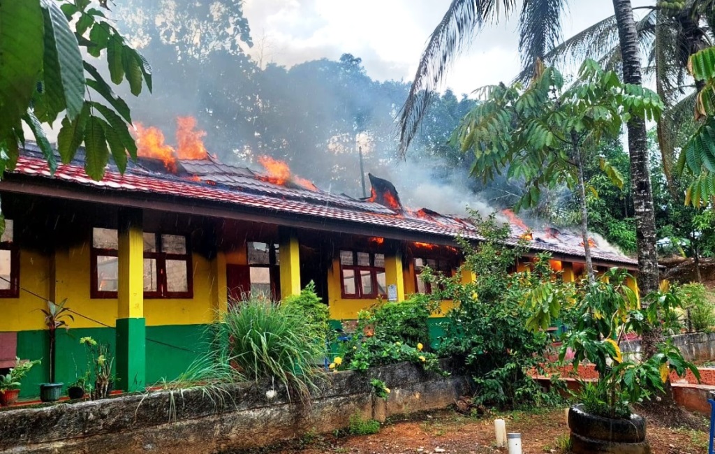 Kebakaran SMPN 5 Berau