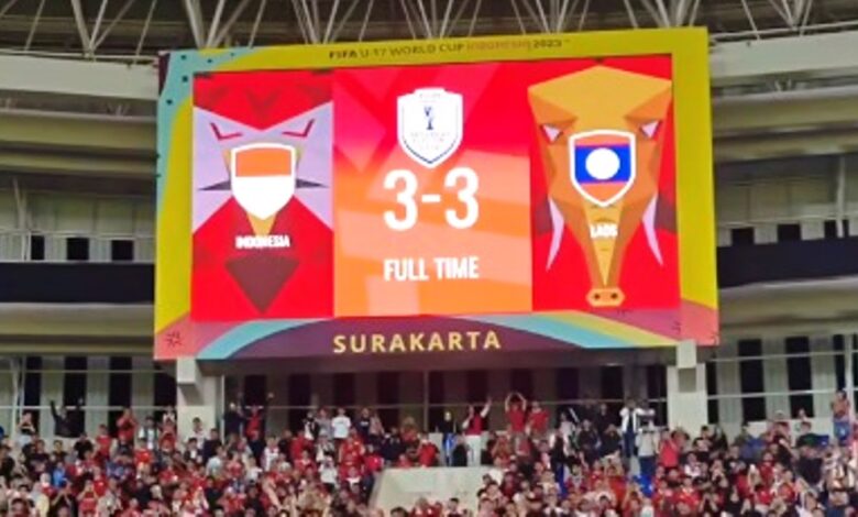 Timnas Indonesia Laos