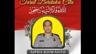 polisi tewas di paser