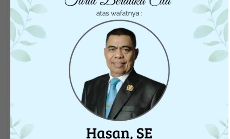 Hasan DPRD Samarinda meninggal dunia