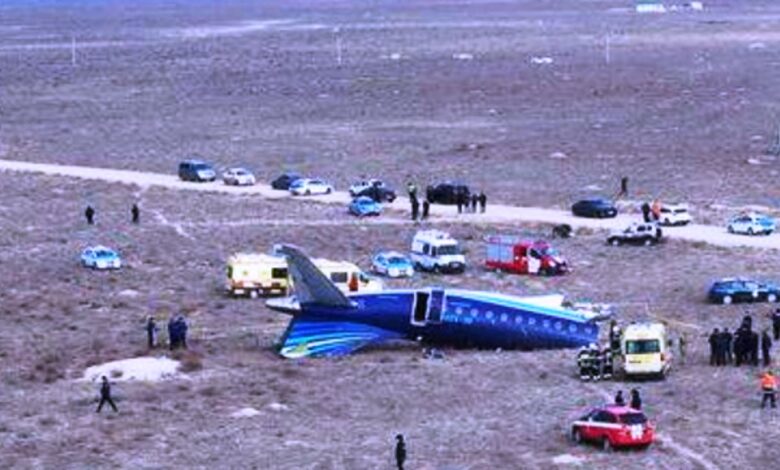 Azerbaijan Airlines jatuh