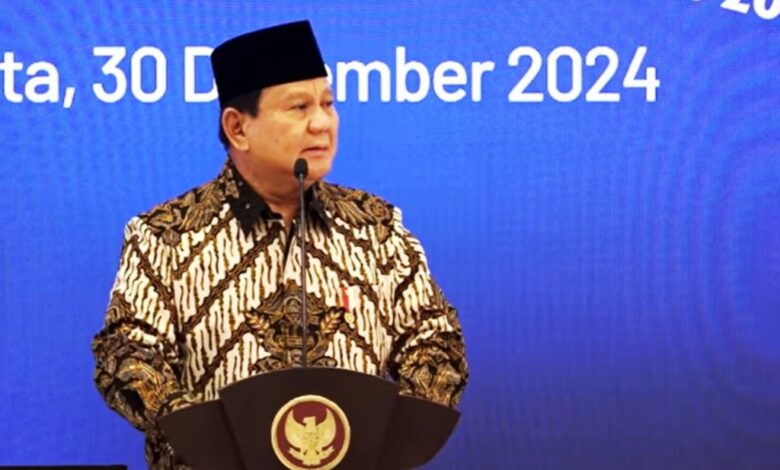 Prabowo Subianto RPJMN 2025-2029
