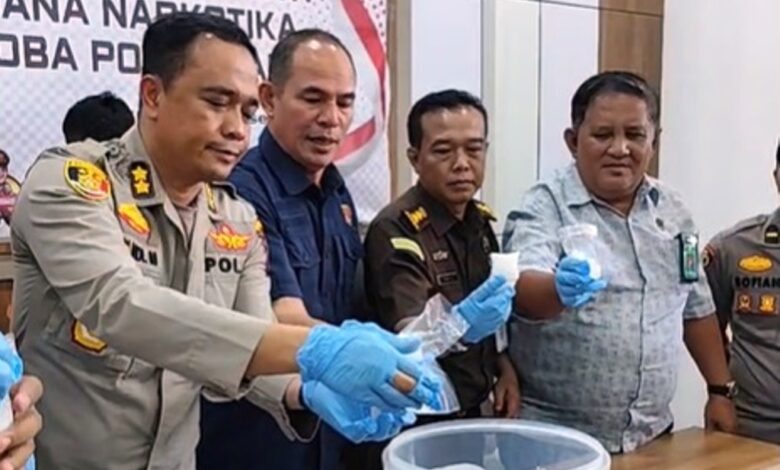 pemusnahan narkoba Polda Kaltim