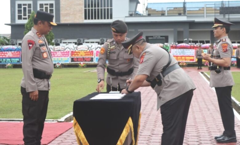 sertijab Kapolres Kukar 2025