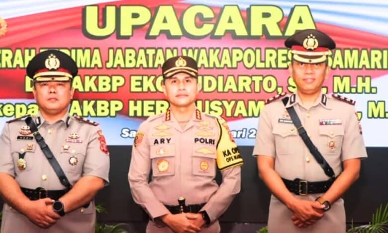 Wakapolresta Samarinda berganti
