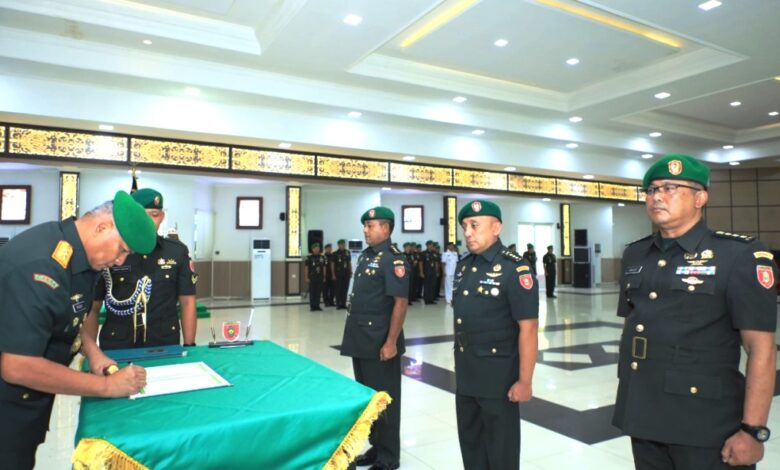 Serah Terima Jabatan Kodam VI/Mulawarman